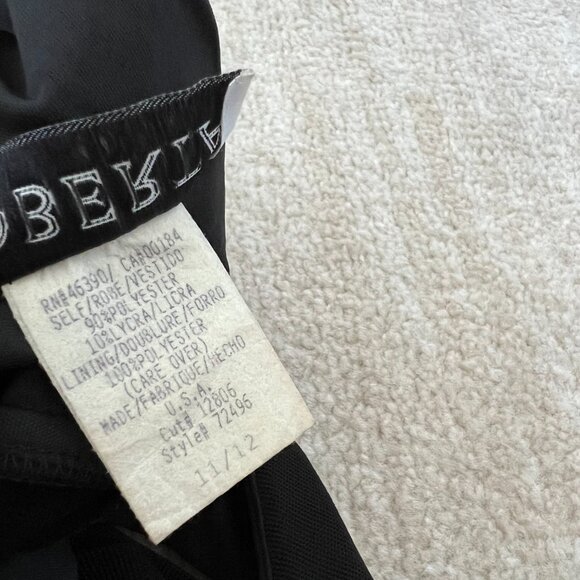 Vintage Roberta Black Sleeveless Maxi Dress 11/12 - Picture 12 of 13